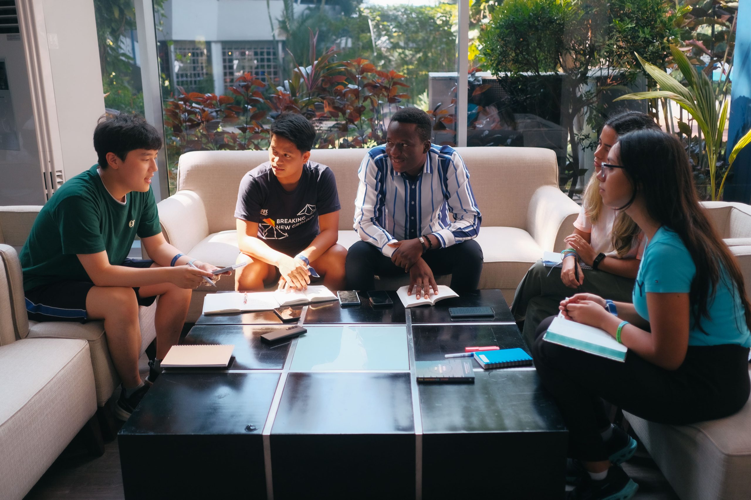 students small group Bible study