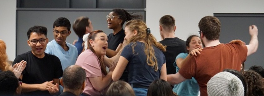 The Mark Drama, students performing, performing the gospel, campus outreach, Swansea University Christian Union